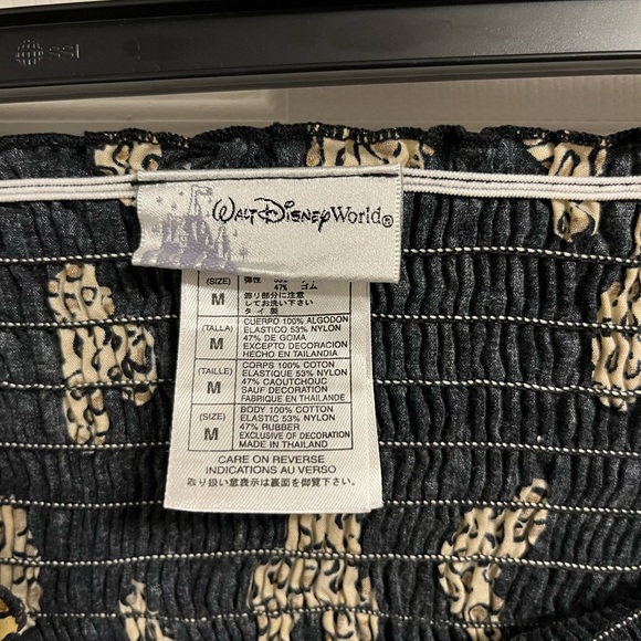 Disney Animal Print Mickey Dress/ Swim Cover up - Picture 3 of 4